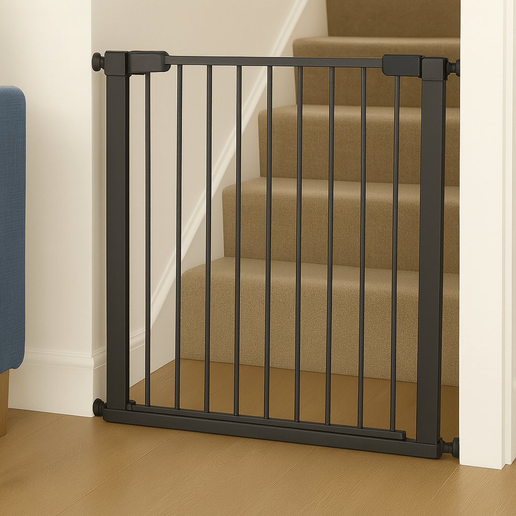 FYLO Baby Safety Stair Gate Pressure Fit Extra Wide - Grey