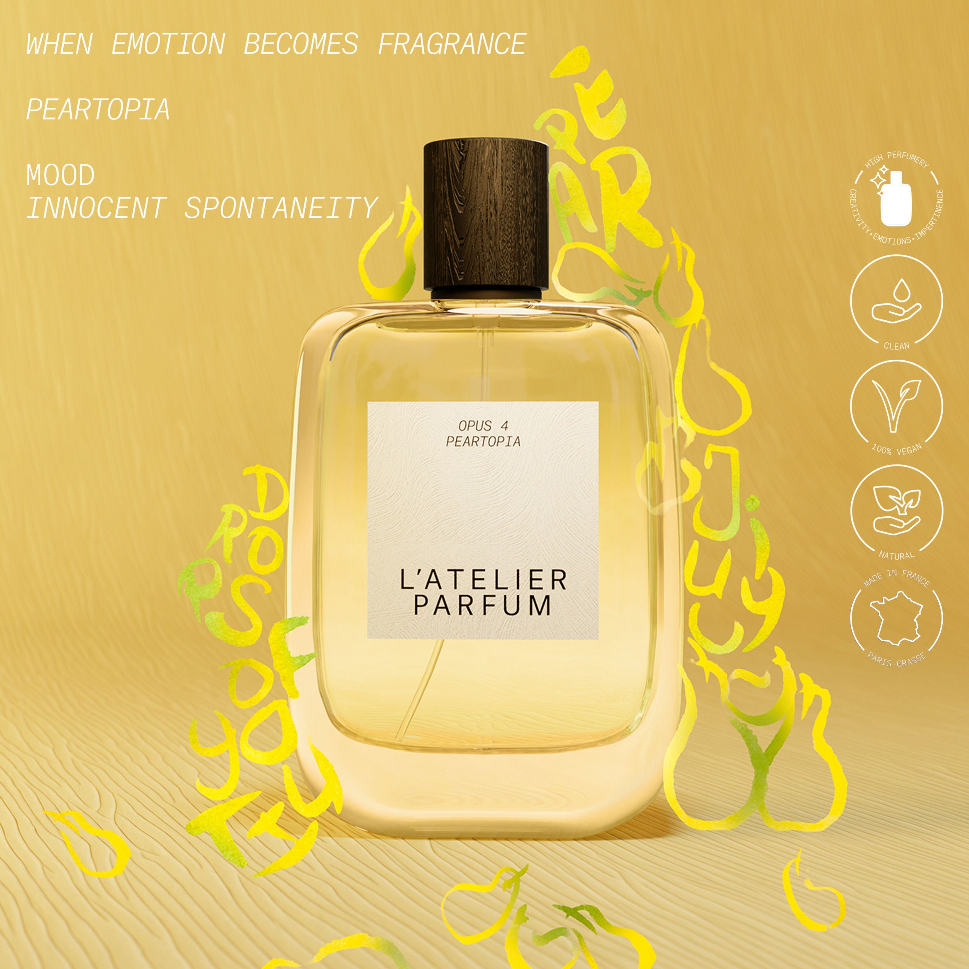 L'ATELIER PARFUM PEARTOPIA EAU DE PARFUM 100 ml