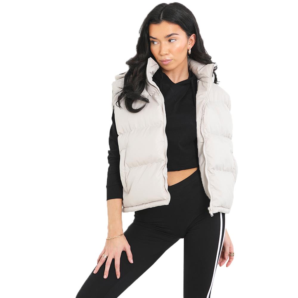 Ladies Brave Soul Mila Padded Gilet(UK 🇬🇧 delivery Only)