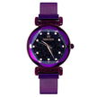 NAKZEN Women Diamond Elegant Starry Sky Watches Ladies Creative Roman Fashion Waterproof Quartz