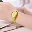 MEGIR Fashion Casual Watch for Women Sapphire Crystal Mechanical Stainless Steel