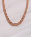 14 Ct Rose Gold Filled 5 mm Rolo Curb Chain Necklace 20 Inch 
