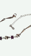 Lucky Clover Sparkling Diamente 925 Sterling Silver Polished Platinum Bracelet