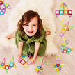 110pcs Magnetic Building Blocks, Magnetic Building Blocks, Children's Toys UK