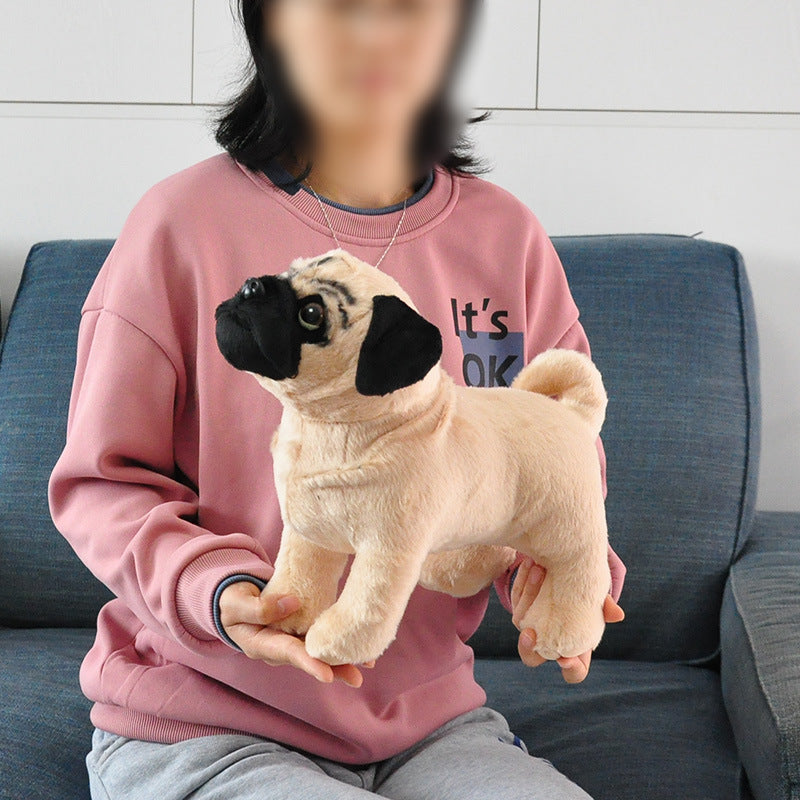 Adorable Plush Pug Simulation Toy(UK 🇬🇧 delivery)
