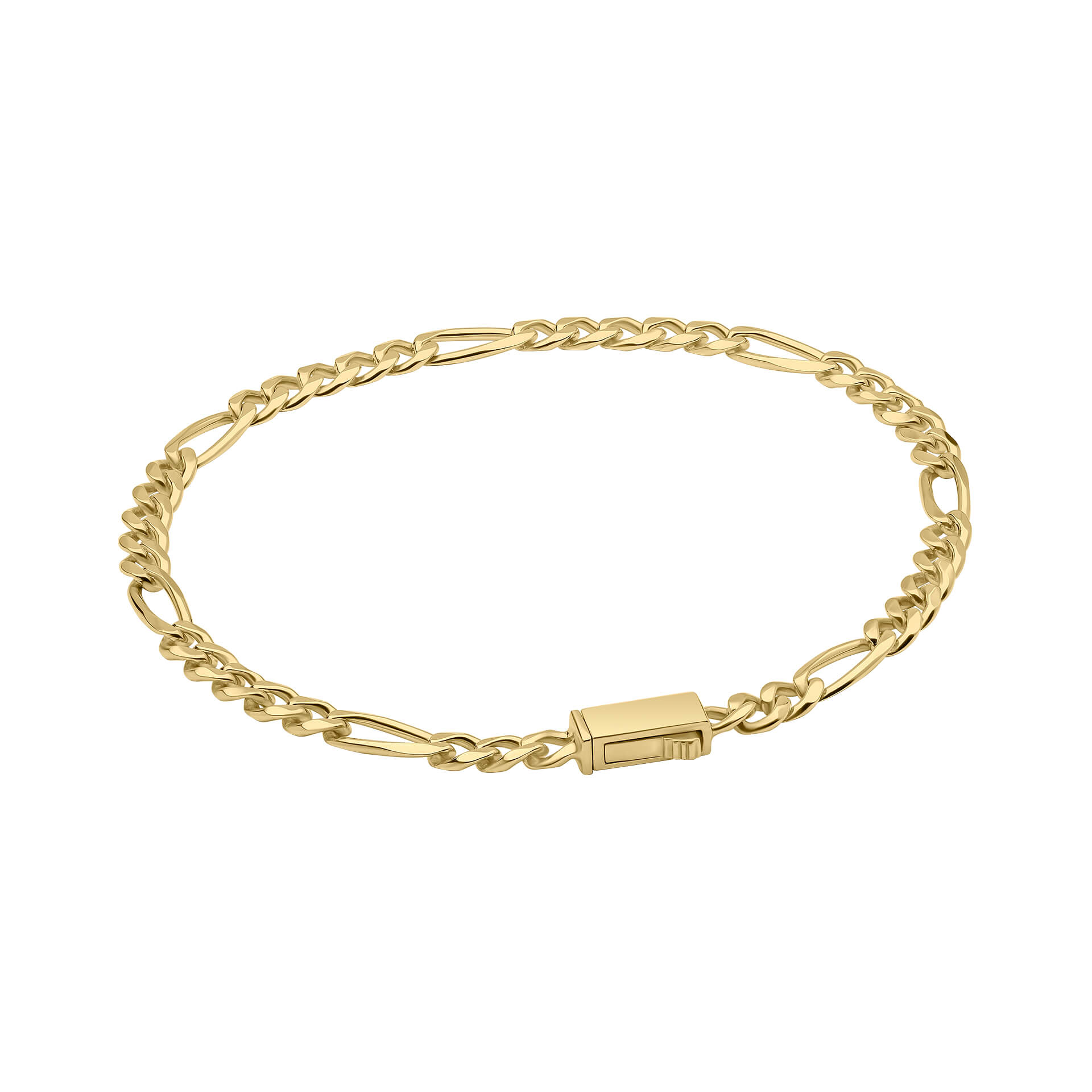 Fred Bennett Figaro Chain Bracelet with Box Lock Clasp-0