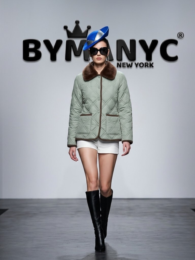 WOMEN'S JACKET FASHION NYC Eco-Friendly HUDSON BYMANYC ® New York