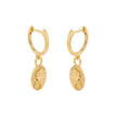 Laura Ashley Fashion Baythorne Roses Assembled Hoop Earrings-4