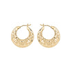 Laura Ashley Fashion Powley Lace Hoop Earrings-5