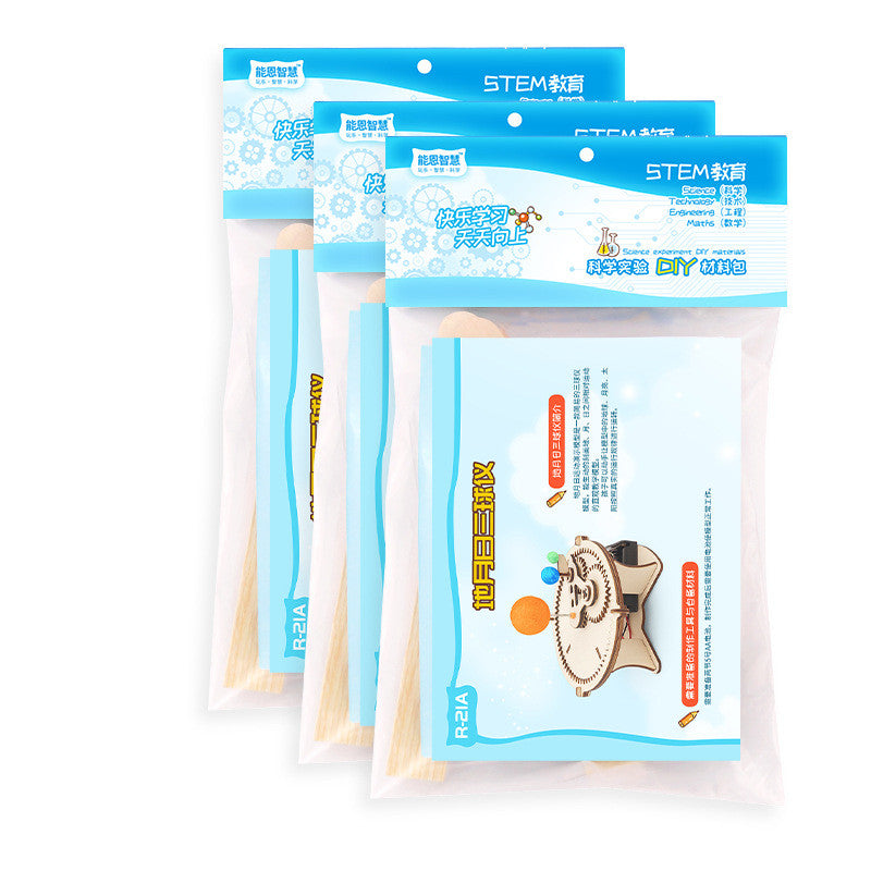 Educational Science Toy Kit for Building Earth, Moon, and Sun Model