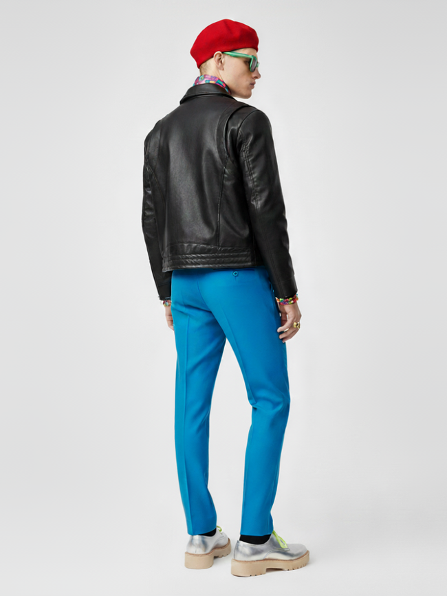 Men's Faux Leather Jacket SOHO COUTURE BYMANYC ® New York-2