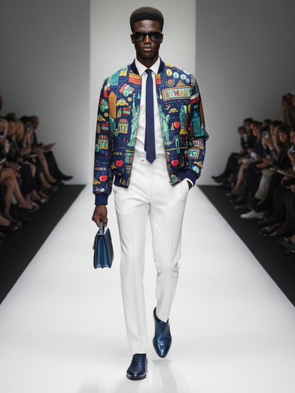 Men's MIDTOWN Bomber Jacket BYMANYC ® New York