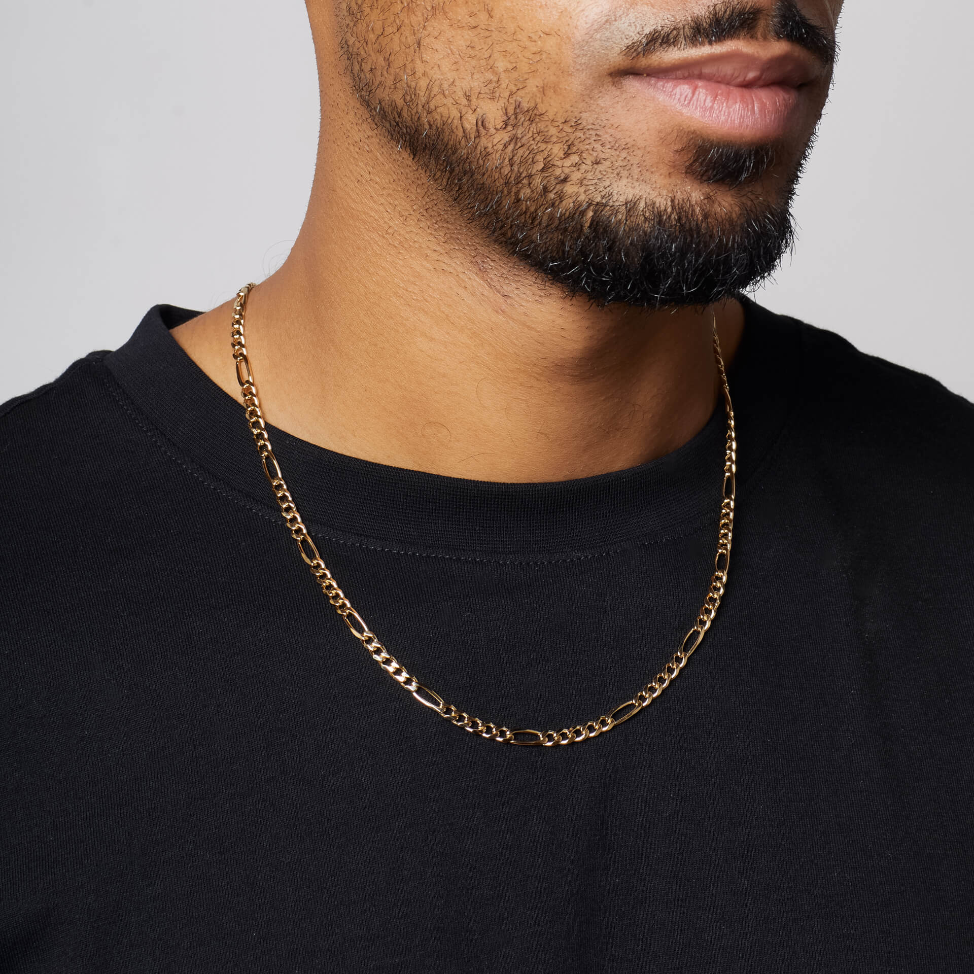 Fred Bennett Figaro Chain Necklace with Box Lock Clasp-1