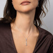 Diamonfire Elongated Half Bezel Pendant-1