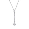 Diamonfire Elongated Half Bezel Pendant-0
