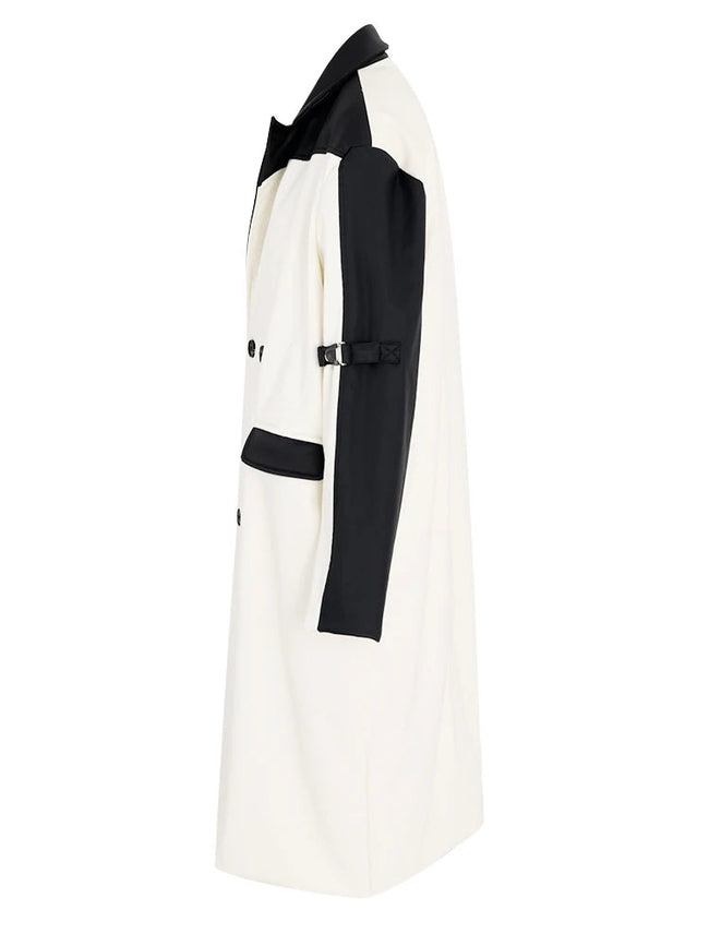 PU Leather Trench, Hudson Yards | Women - BYMANYC ® New York-1