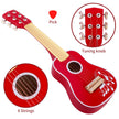 SOKA RED GUITAR WOODEN