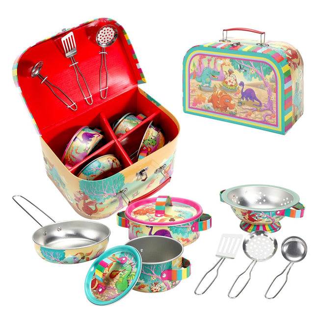 SOKA KITCHENWARE SET - DINOSAUR