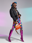 Women's Cropped Puffer Jacket HARLEM ECO FASHION BYMANYC ® New York