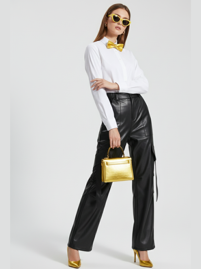 Women's Trousers WALL STREET COUTURE BYMANYC ® New York-0