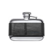 Fred Bennett Black Leather 3oz Hip Flask-3