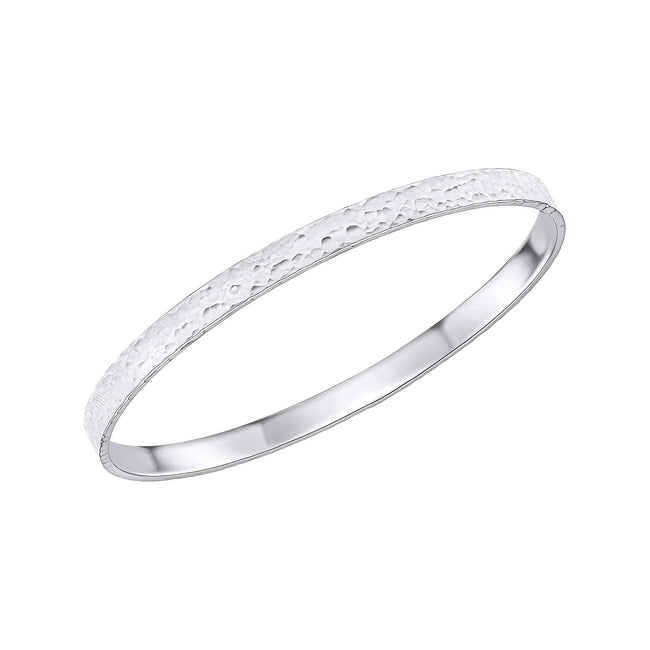 Beginnings Hammered Texture Bangle-0