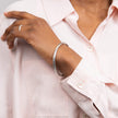 Beginnings Twisted Rope Textured Bangle-1