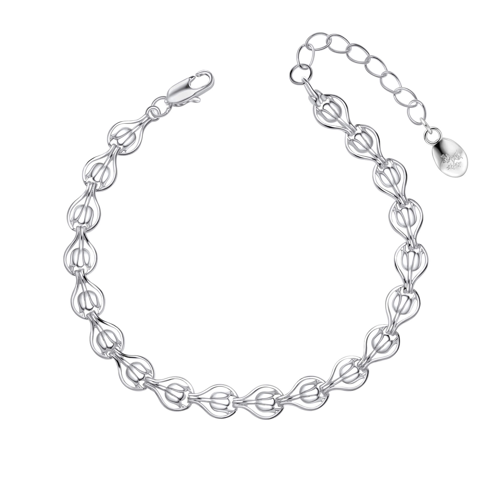 Laura Ashley Fashion Tulip Chain Bracelet