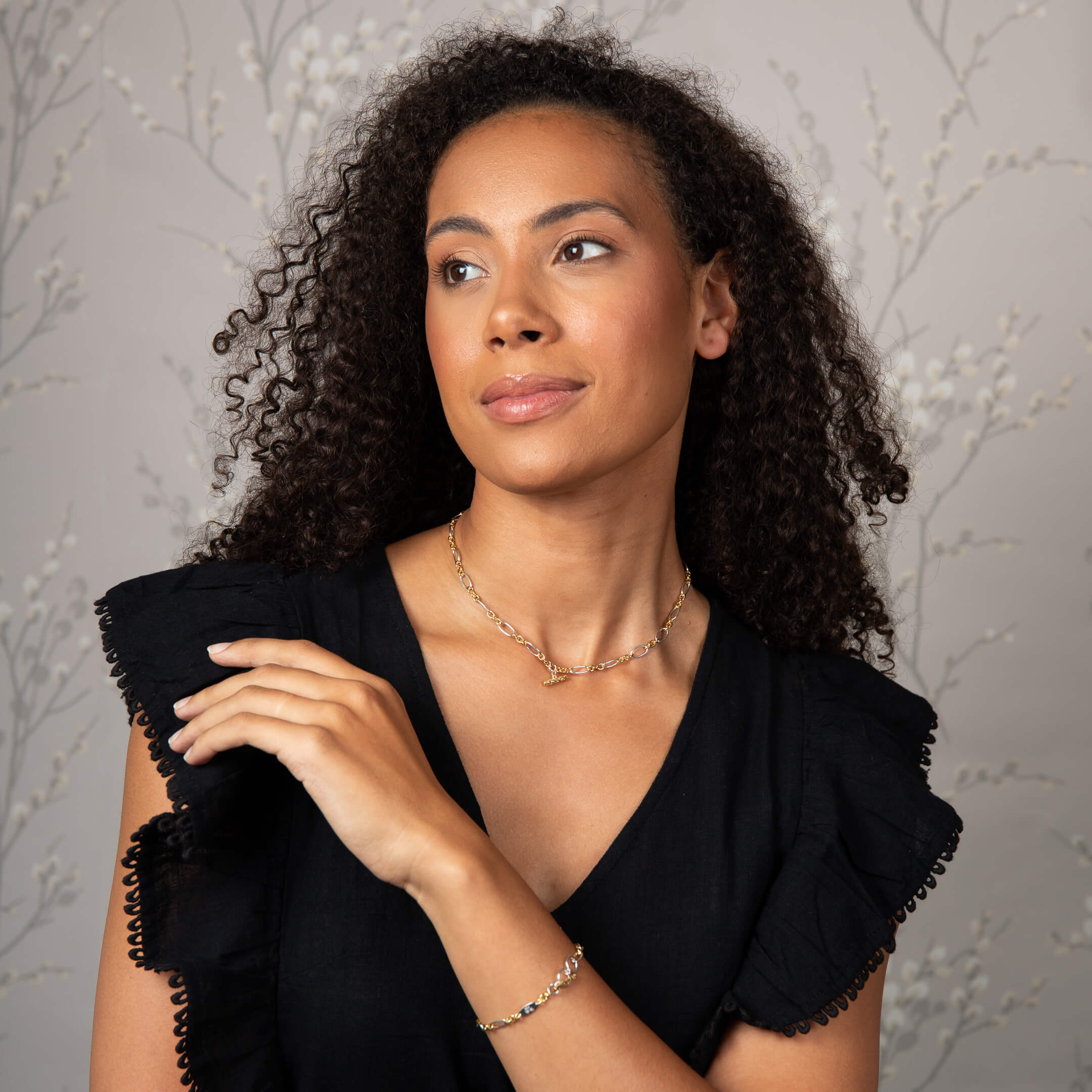 Laura Ashley Fashion T-Bar Bracelet-2
