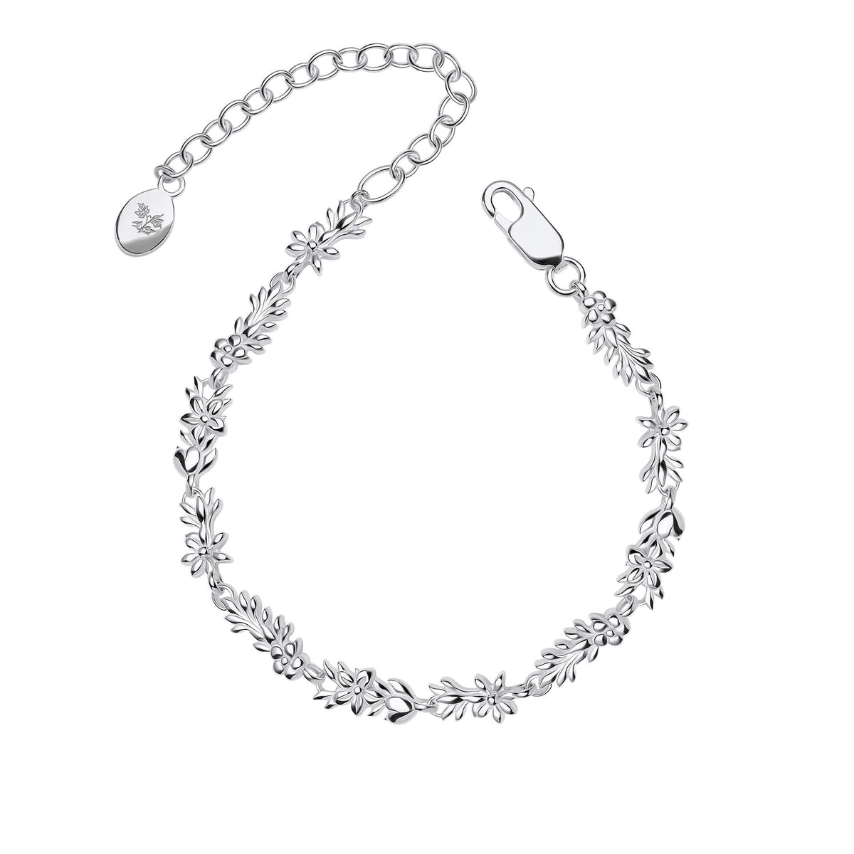 Laura Ashley Silver Naunton Folly Tennis Bracelet