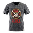 Nomad Sari Stonewashed Cotton T-Shirt - Rebel - Charcoal - Medium