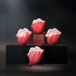 Lips Bathbomb Raspberry and Pomegranate with Foaming Solution 60g
