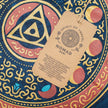 Nomad Sari Stonewashed Cotton T-Shirt - Stay Wild Moon Child - Blue - Large