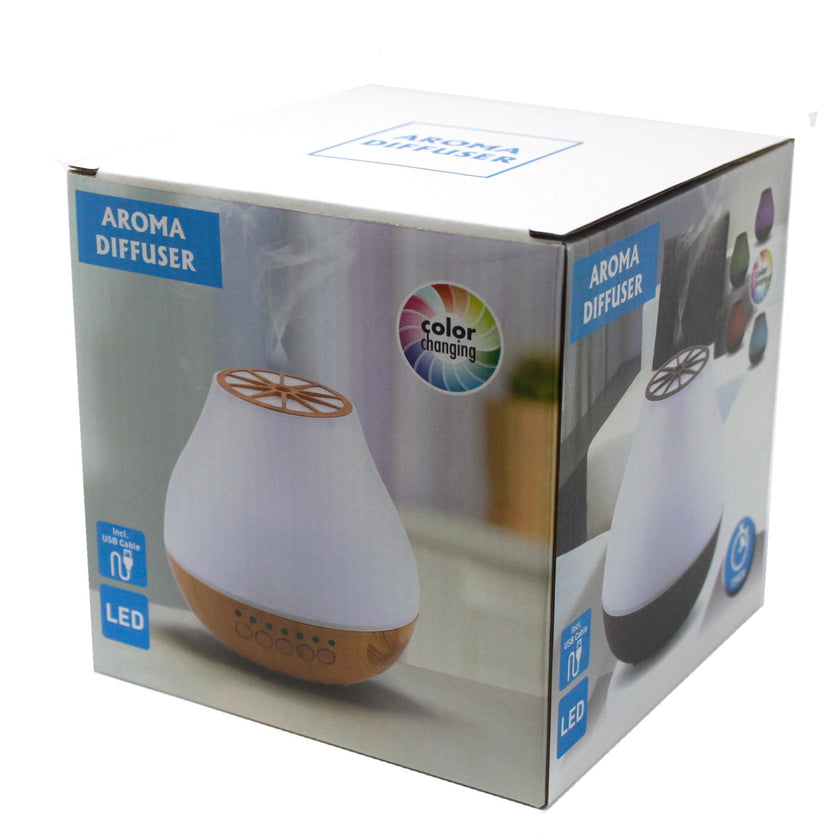 Aroma Diffuser Viennese Atomiser - Bluetooth Speaker - USB - Colour Change