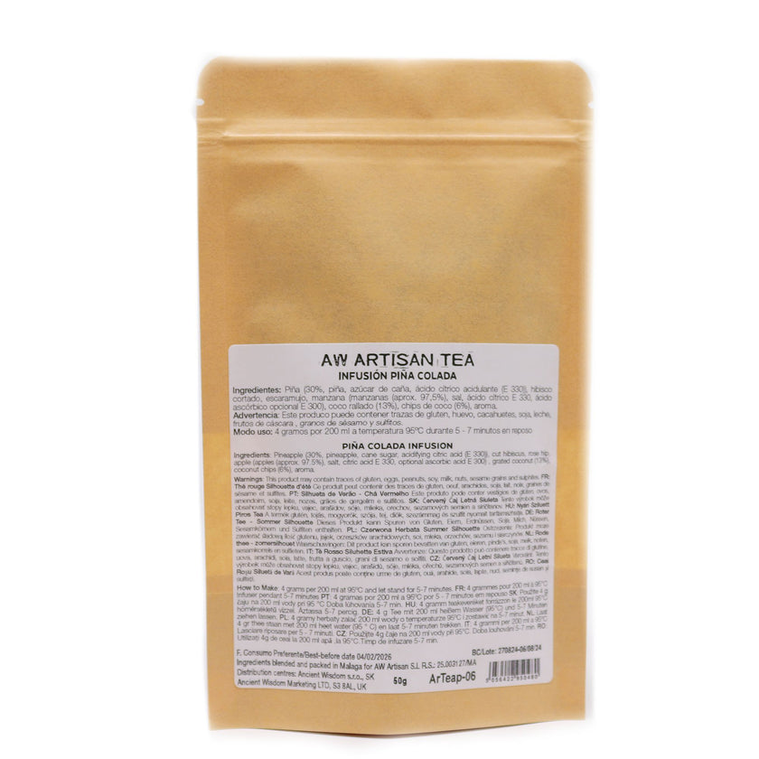 50g Hidden Islands Blend Tea Pina Colada Infushion