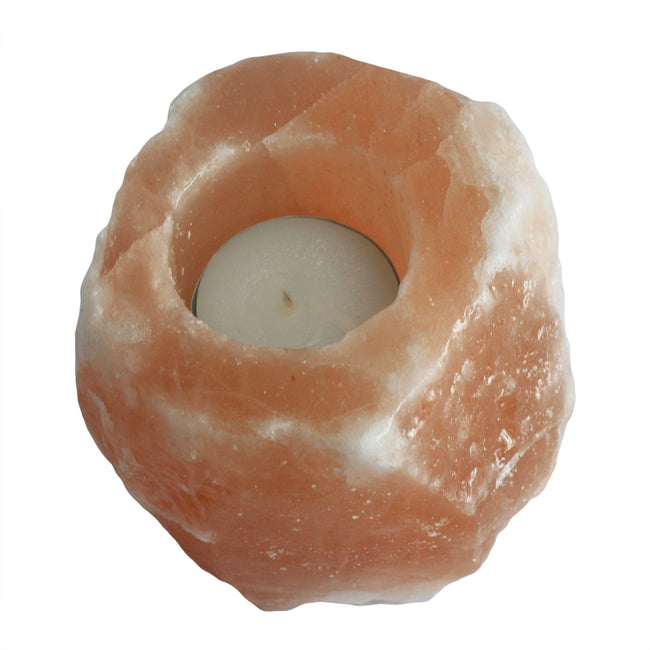Quality Natural Himalayan  Salt High Energy! Candle Holder