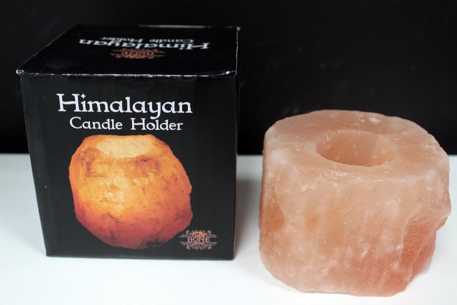 Quality Natural Himalayan  Salt High Energy! Candle Holder