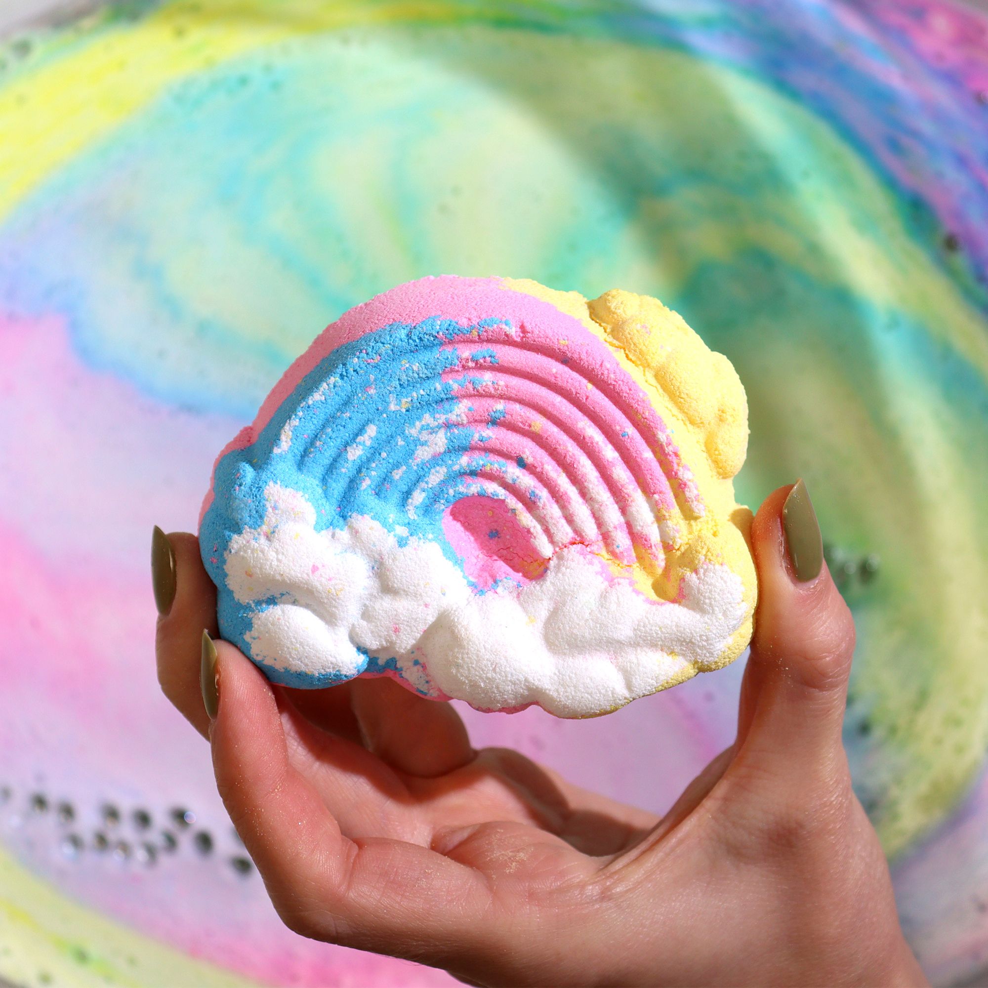 Cloud Bathbomb - Mango Foaming Solution 95g [Free UK Delivery]
