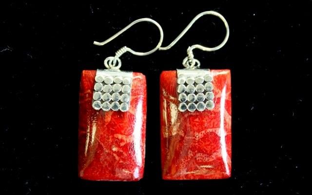 925 Silver Earrings - SQ Mini Discs [UK delivery]