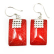925 Silver Earrings - SQ Mini Discs [UK delivery]