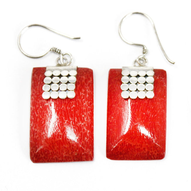925 Silver Earrings - SQ Mini Discs [UK delivery]