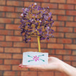 Amethyst - 320 Natural Stone Tree of Life Deco gift