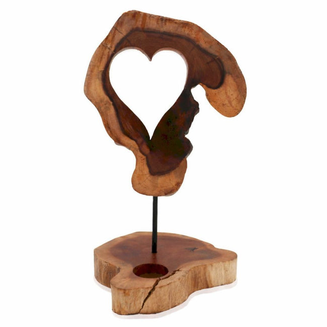 Candle Holder Sign - Heart Shape