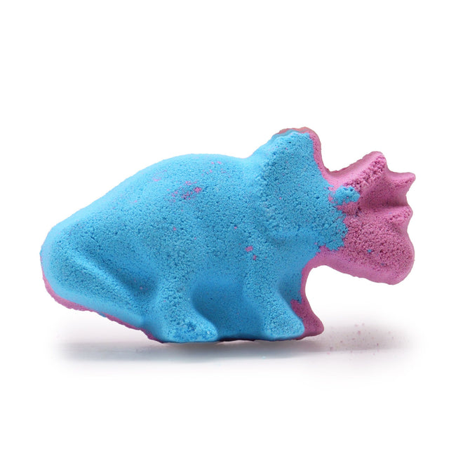 Dinosaur Bathbomb 80g aroma of Blueberry and Foaming Solution