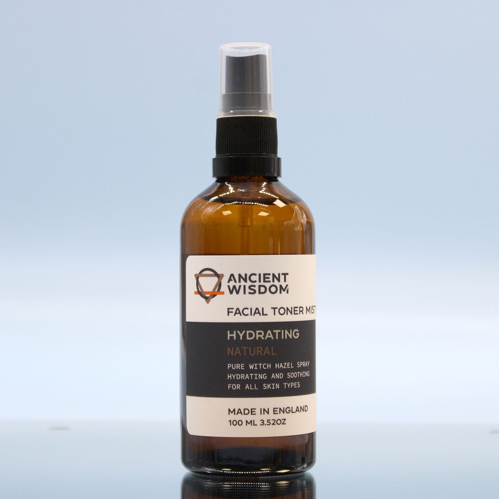 Pure Witch Hazel Facial Toner Mist Spray 100ml [Free UK Delivery]