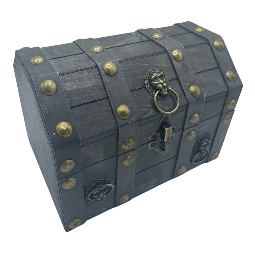 Large Treasure Pirate Chest - Grey