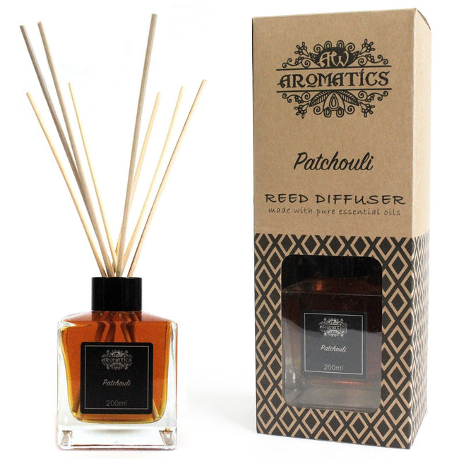 200 ml Patchouli Essential Oil Reed Diffuser