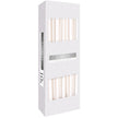 Taper Candle - White Pearl - 10 Pcs