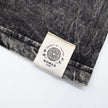 Nomad Sari Stonewashed Cotton T-Shirt - Rebel - Charcoal - Large