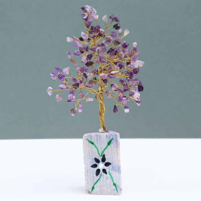Amethyst Stone Gemstone Lucky Tree High Energy! Gift Ideas